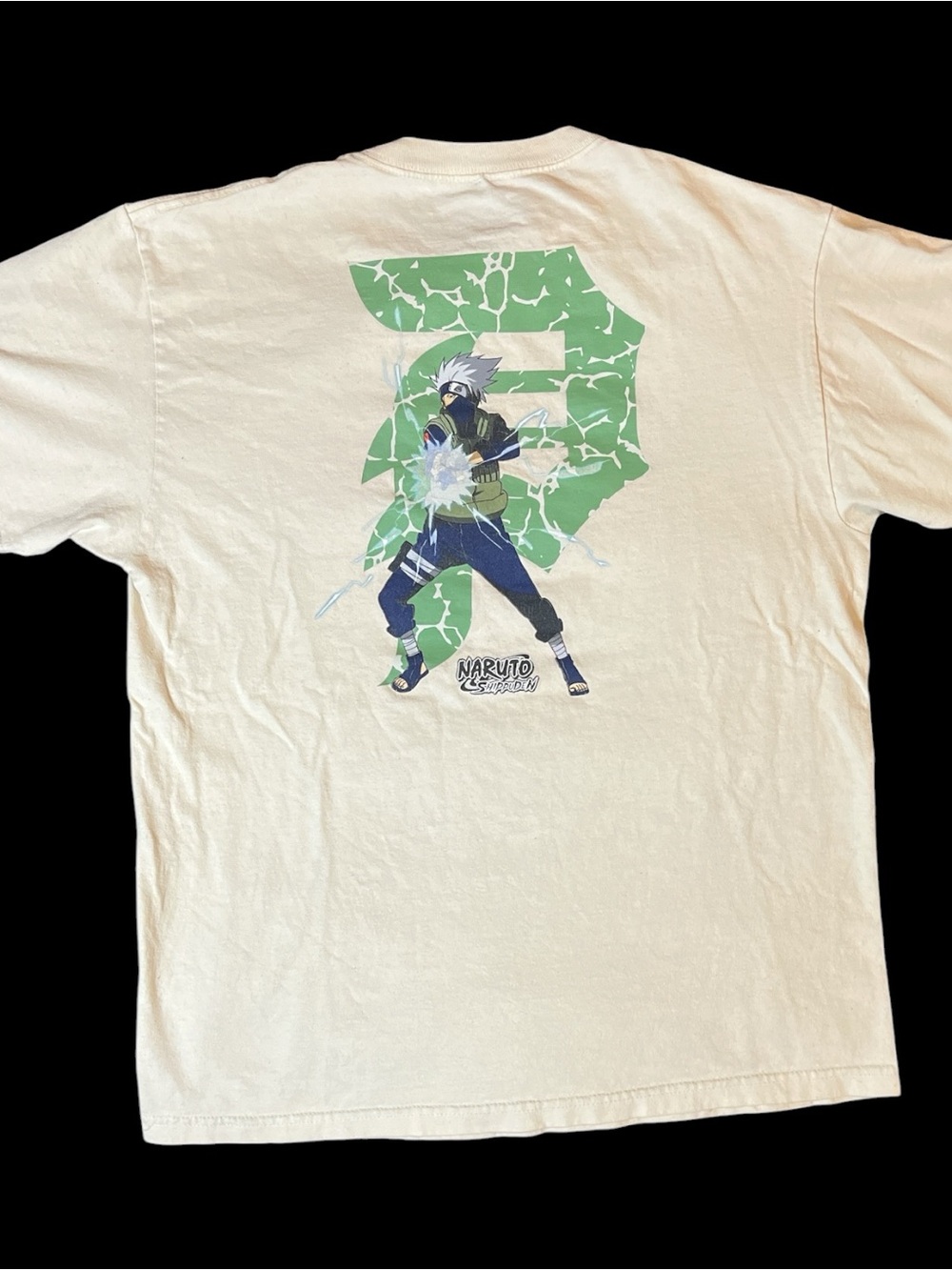 Primitive X Naruto Kakashi Graphic Tee Mens Large!